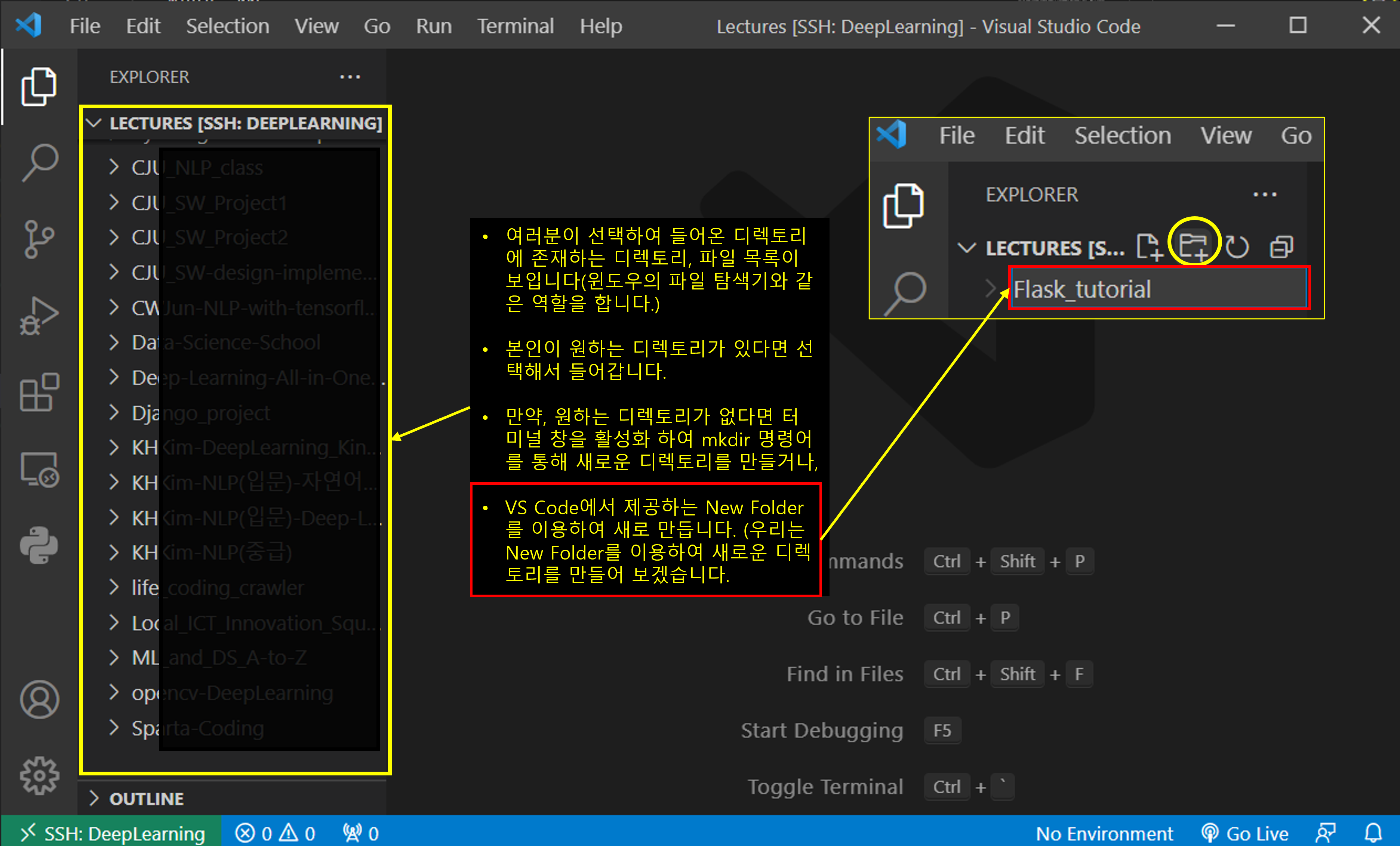 Create Working Directory
